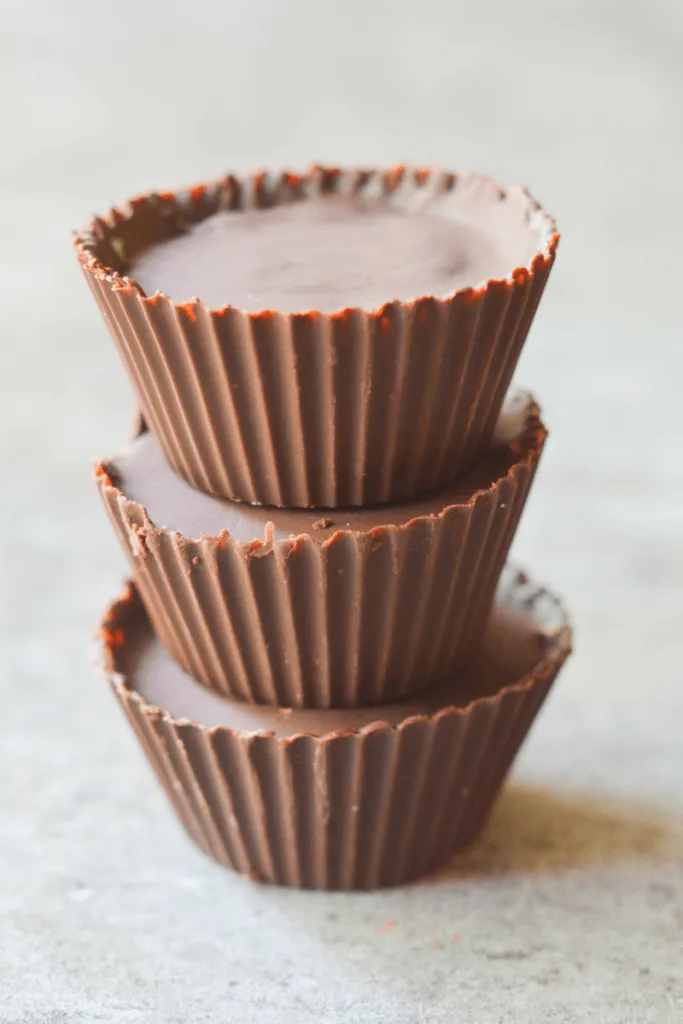 Chocolate Peanut Buter Cups - In An Ice Cube Tray!