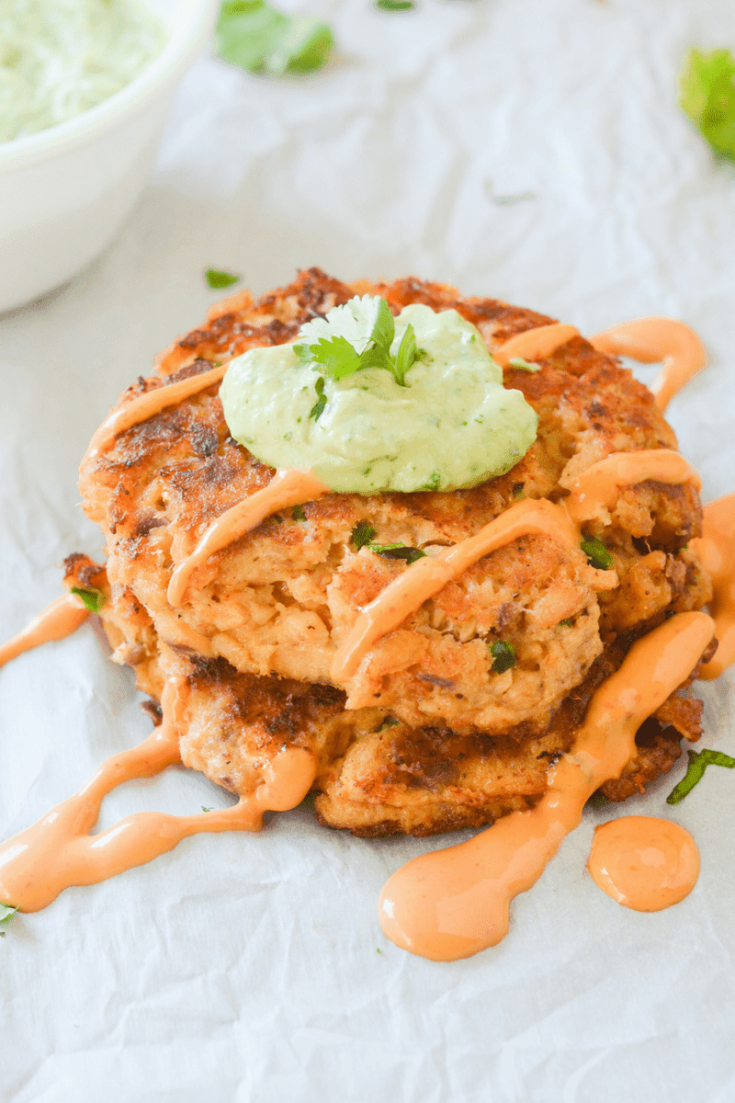 easy keto salmon cakes