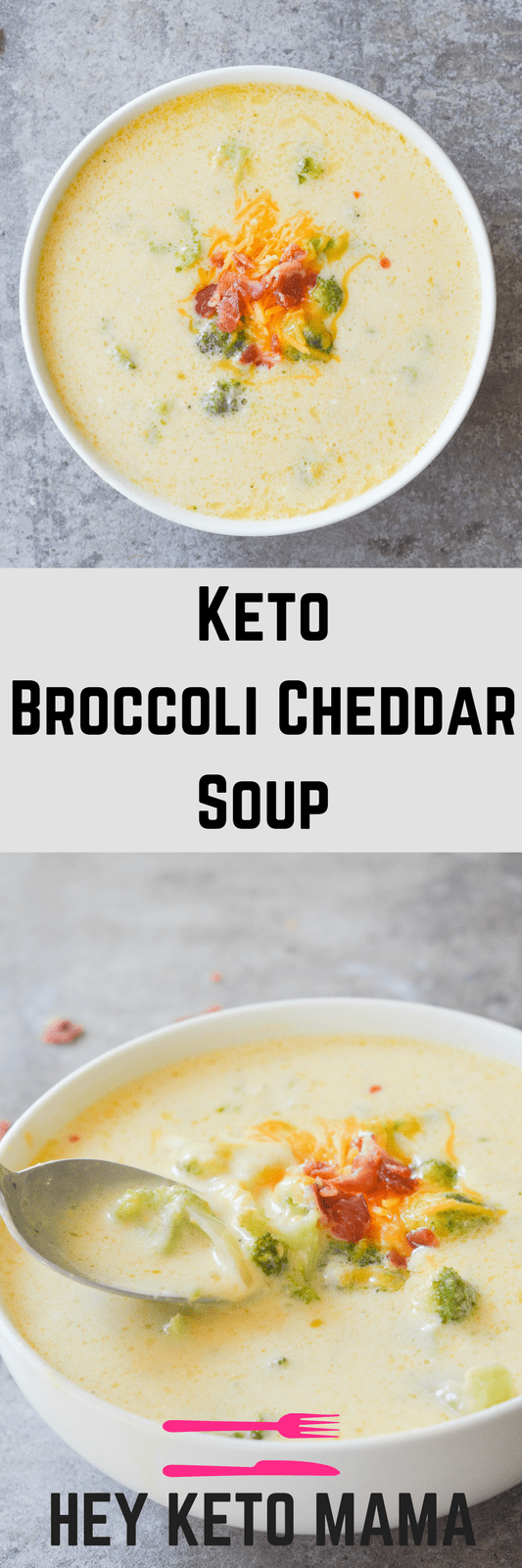 Keto Broccoli Cheddar Soup - Hey Keto Mama