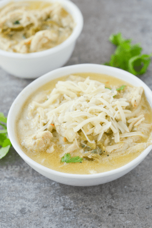 Keto White Chicken Chili - Hey Keto Mama