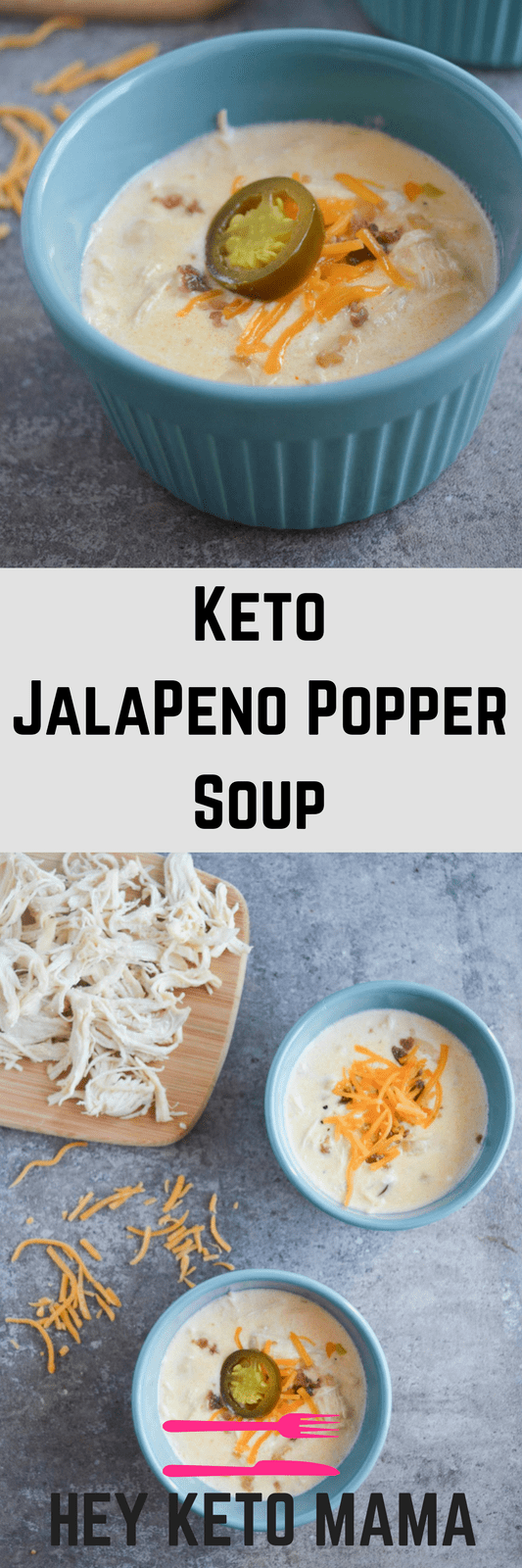 Keto Jalapeno Popper Soup - Hey Keto Mama