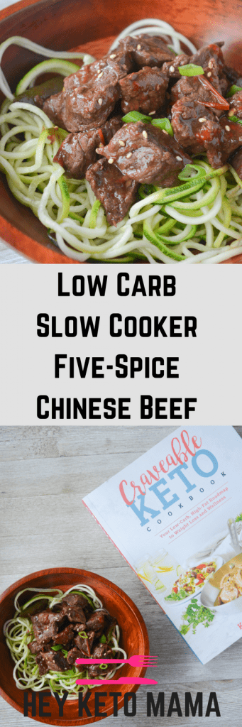 Low Carb Slow Cooker Chinese Five-Spice Beef - Hey Keto Mama