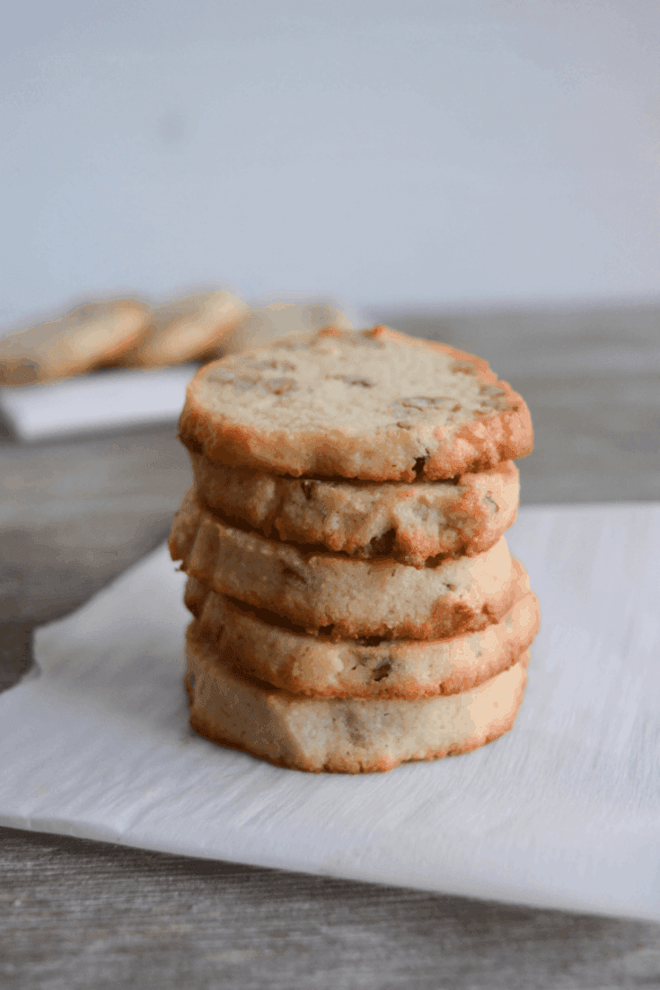 Keto Pecan Shortbread Cookies - Hey Keto Mama