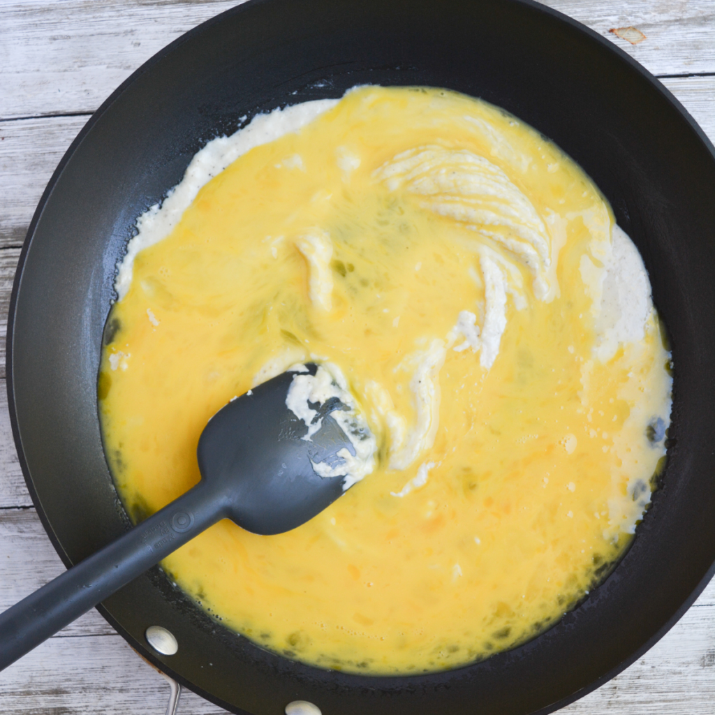 Parmesan Scrambled Eggs Recipe